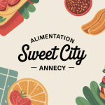 Illustration Alimentation Sweet City Annecy ambiance snack halal