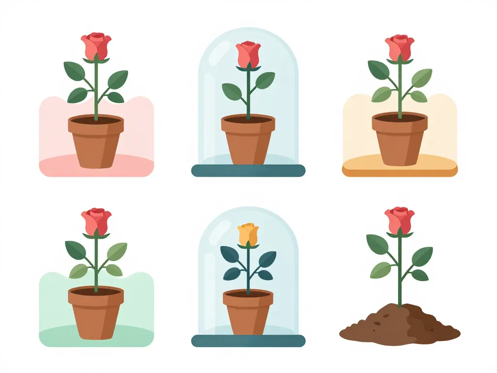 comparatif alternatives bouture rosier pomme de terre