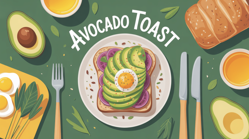 Avocado toast recette en brunch gourmand