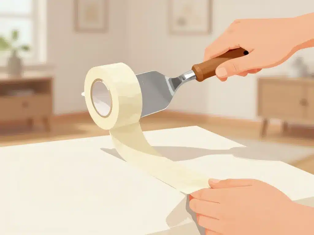 étapes réparation bandes placo qui se décolle après peinture