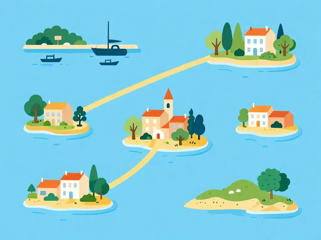 Quartiers bars hyeres port centre giens symboles