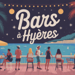 Ambiance festive bars hyeres terrasse bord de mer