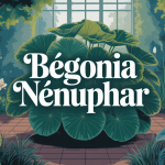 bégonia nénuphar grandes feuilles jardin ombragé