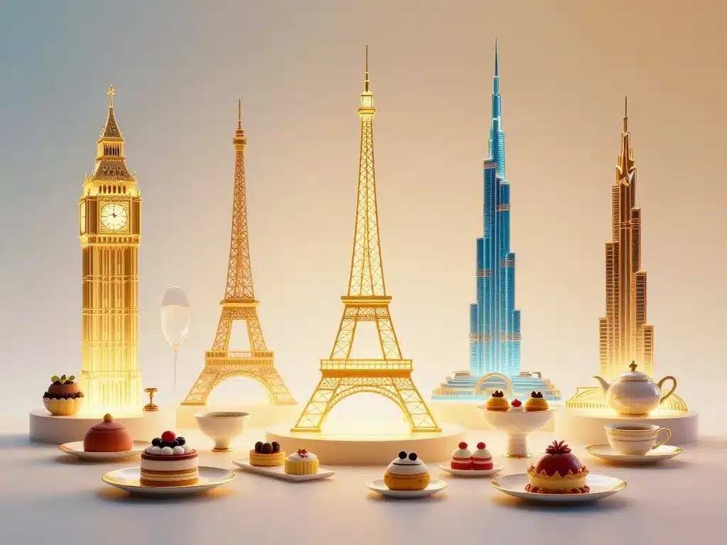 métaphore visuelle bulgari tea time villes luxe