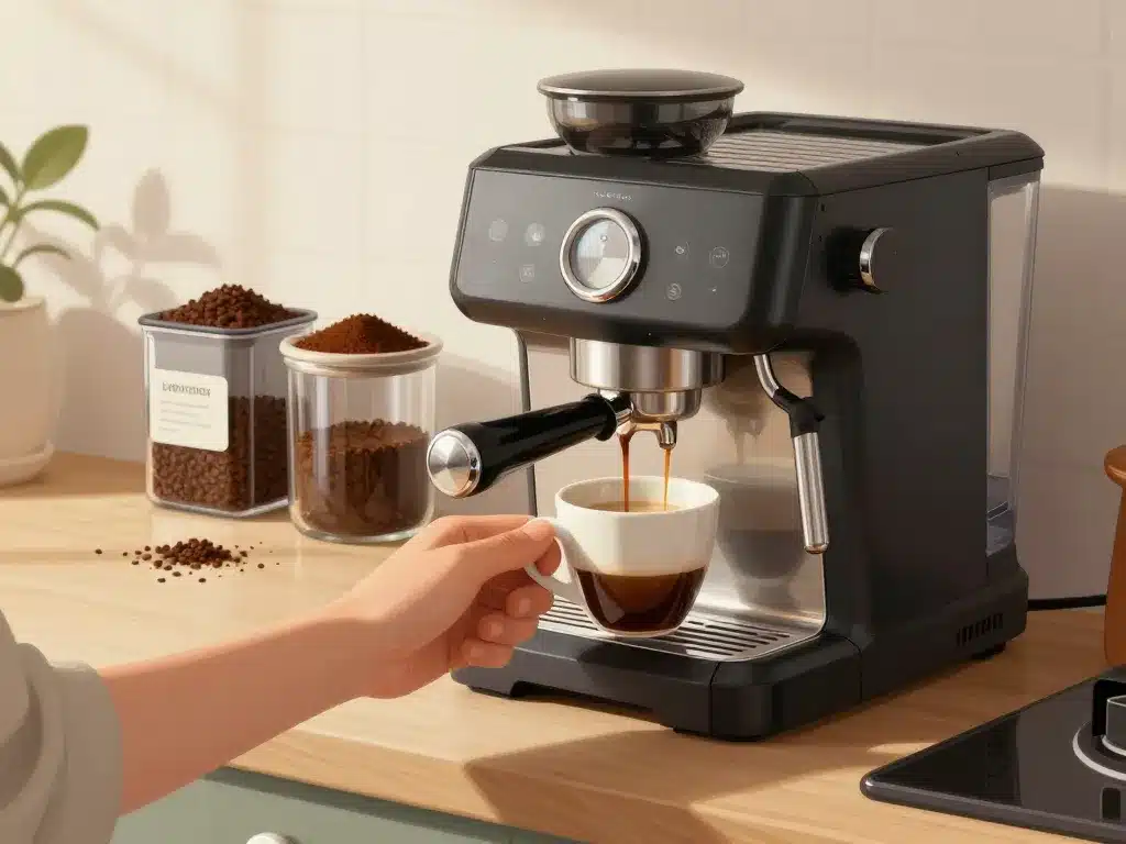 preparation cafe allonge maison machine espresso