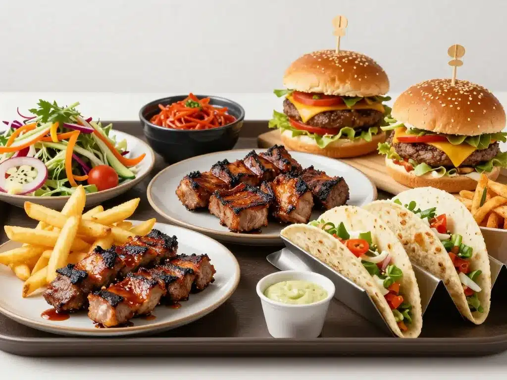 Plats spécialités alimentation sweet city Annecy