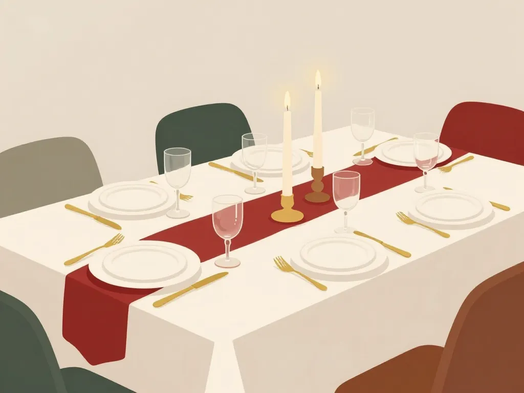 deco table noel bases palette couleurs