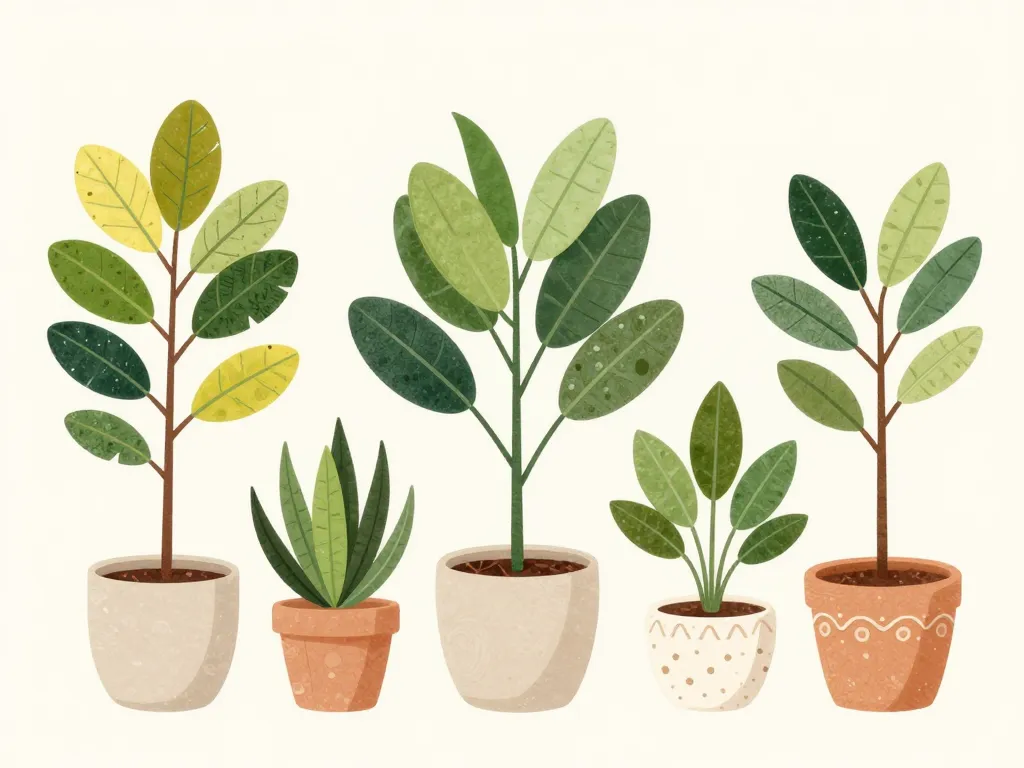 ficus maclellandii différentes variétés et formes