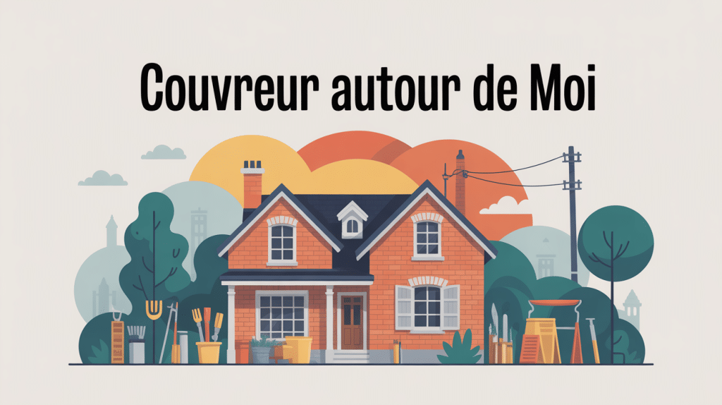 Illustration guide couvreur autour de moi