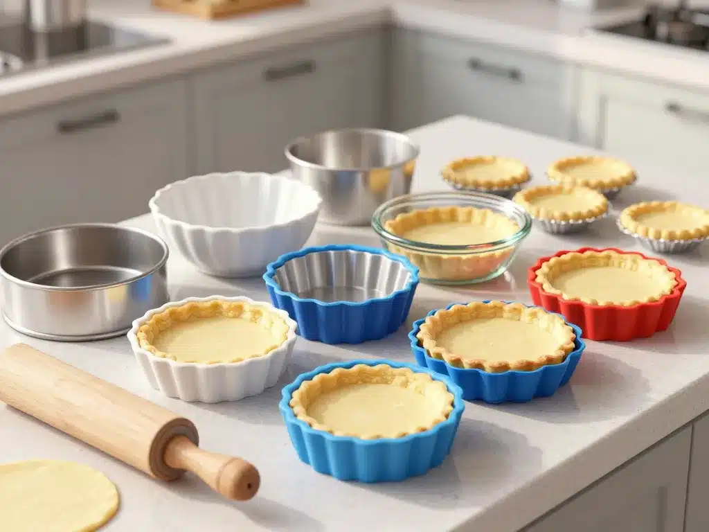 moule a tarte metal ceramique silicone verre