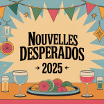 nouvelle desperados table festive avec bouteilles