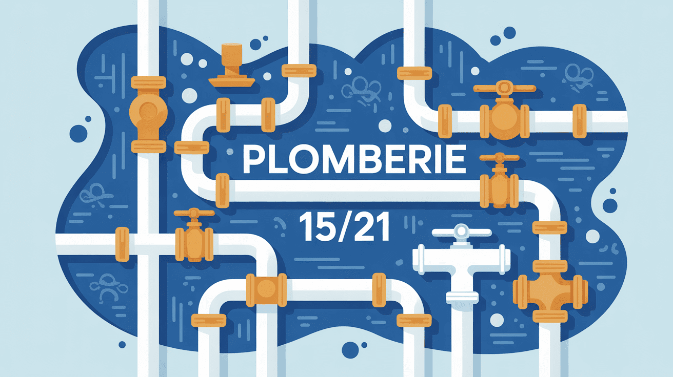 illustration plomberie 15/21 réseau domestique