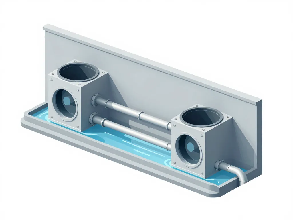 plomberie regard coupe schéma accès canalisations