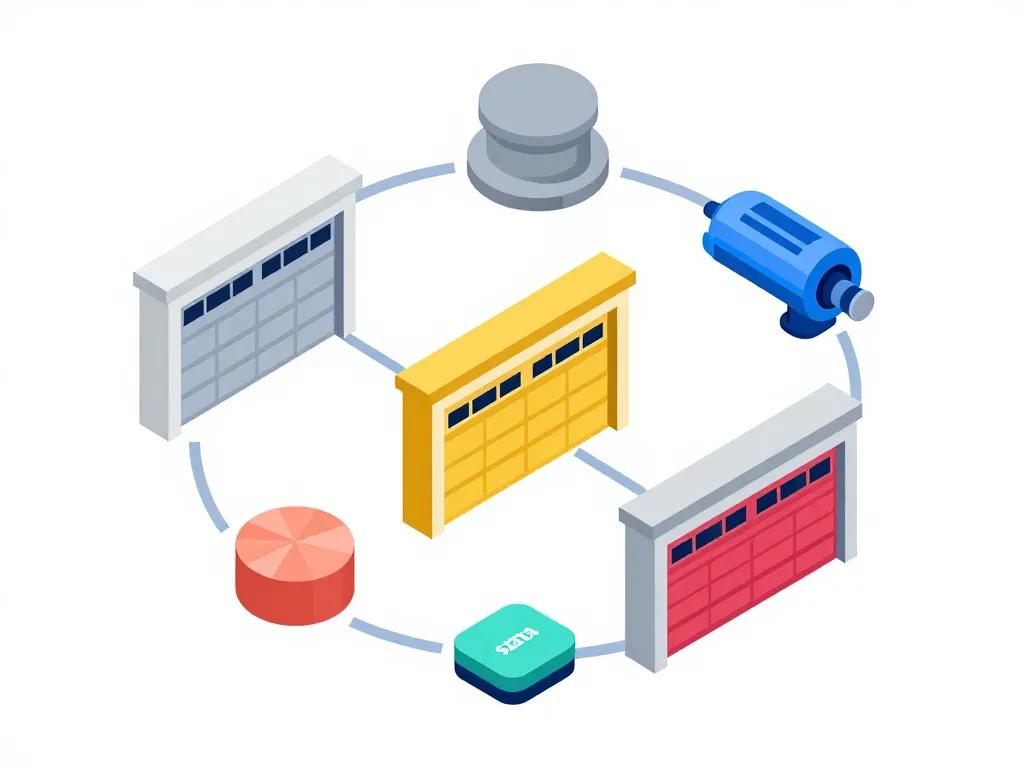 facteurs variation prix de porte de garage sectionnelle schéma