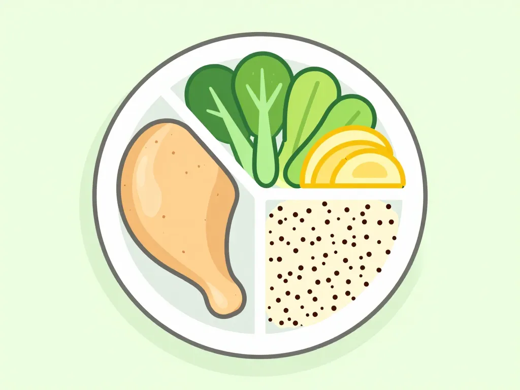 recette poulet healthy accompagnements légumes et céréales