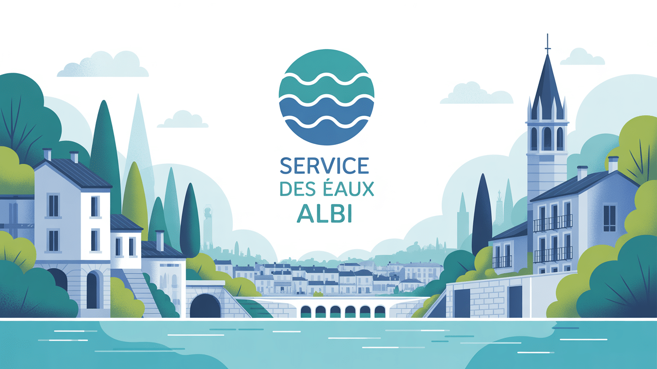 illustration gestion service des eaux albi