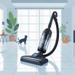 Tineco Floor One S6 Pet aspirateur laveur pour animaux dans salon lumineux