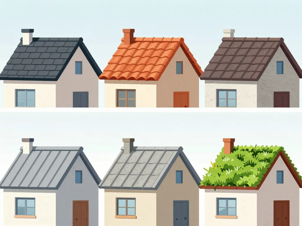 comparatif matériaux toiture maison