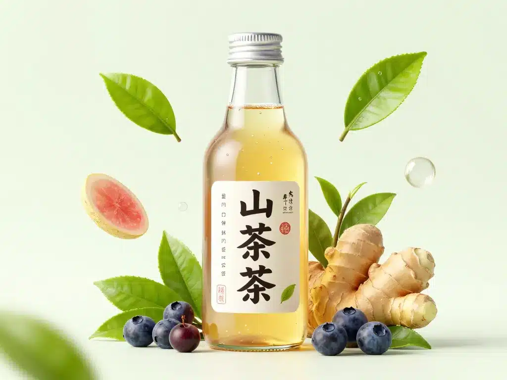 scène boisson ciao kombucha ingrédients naturels