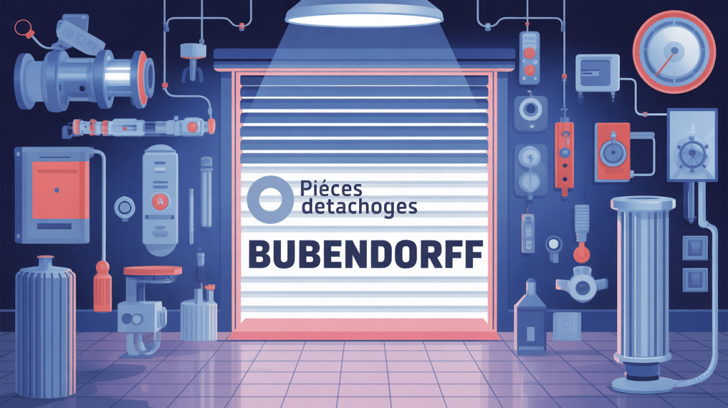 illustration bubendorff pièces détachées volet roulant