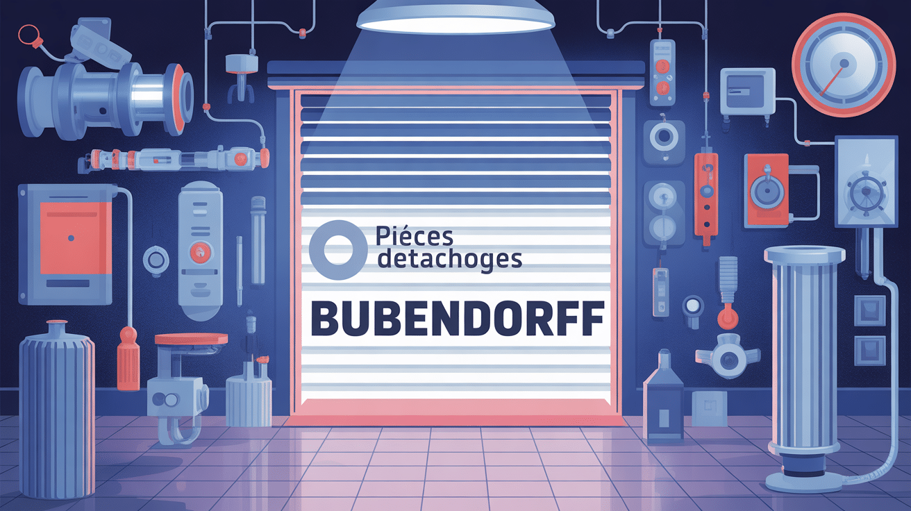 illustration bubendorff pièces détachées volet roulant