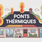 Illustration montrant comment supprimer un pont thermique dans une maison
