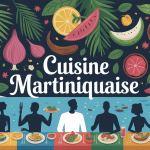 Cuisine plat typique martiniquais festive et conviviale
