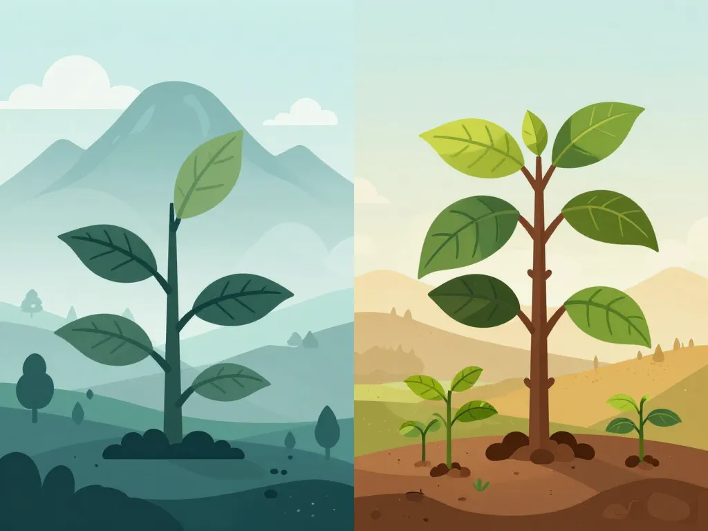 différence entre arabica et robusta origines et environnement