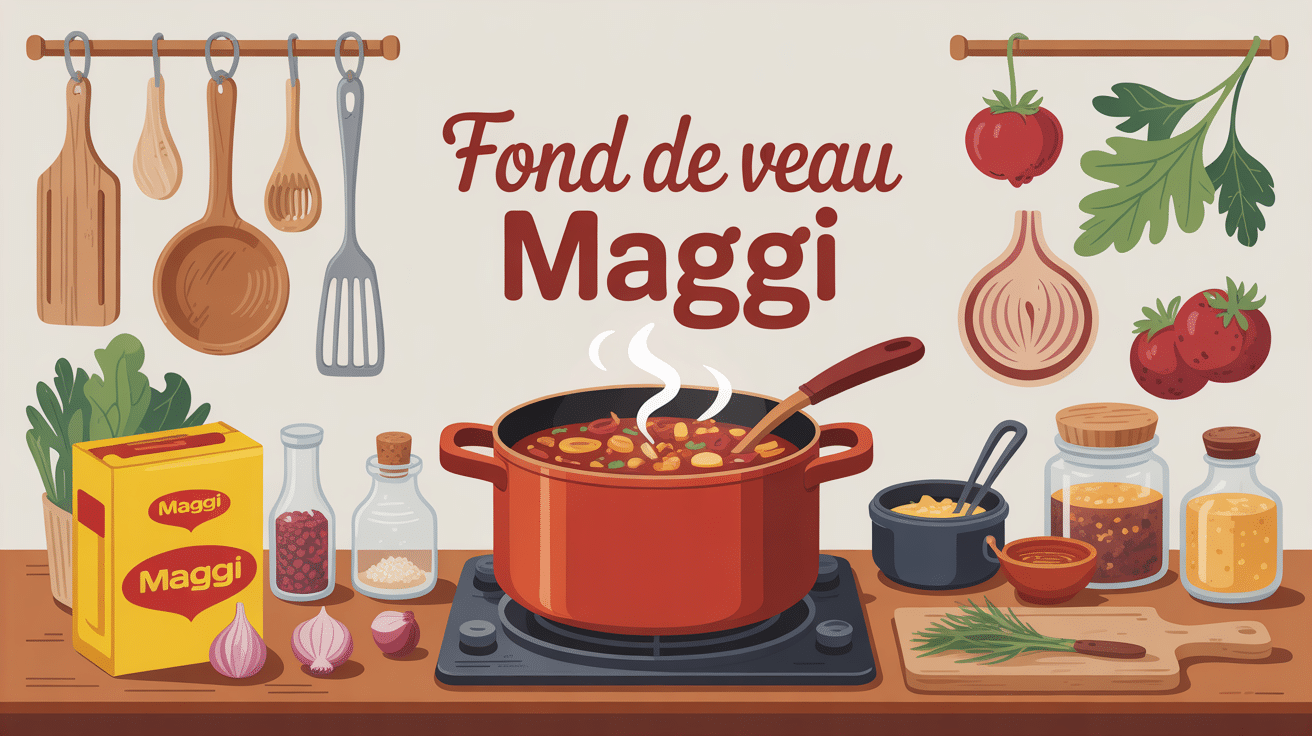 cuisine chaleureuse avec dosage fond de veau Maggi