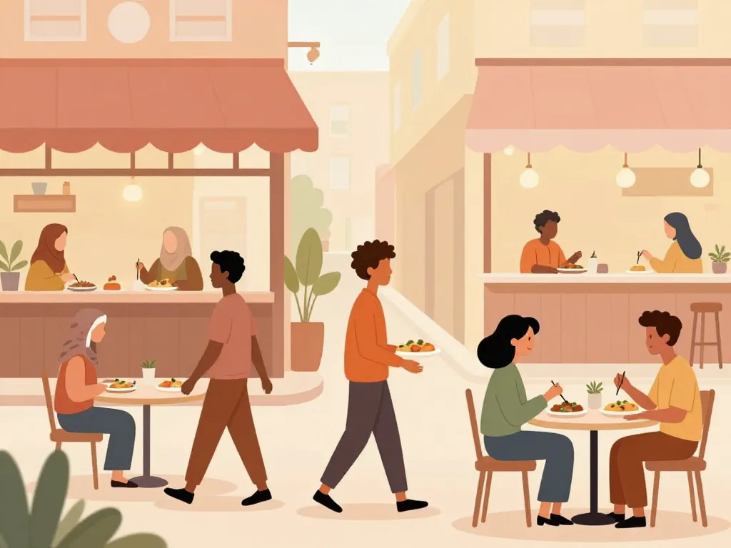 Scène alternatives flunch halal groupe choix