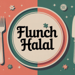 Illustration flunch halal assiette séparée