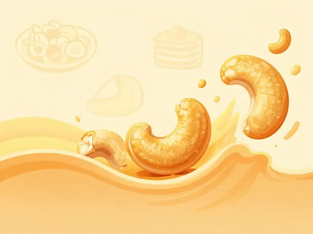 Transformation griller des noix de cajou usages cuisine