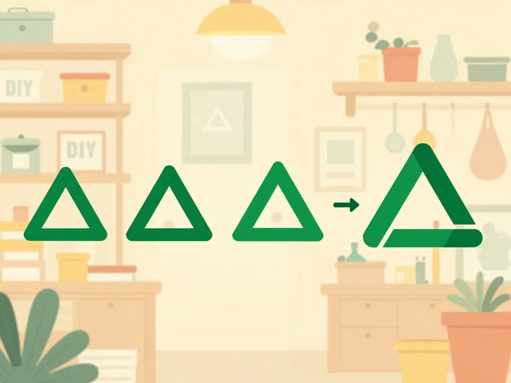 timeline leroy merlin logo retro moderne