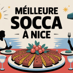 illustration meilleure socca Nice ambiance chaleureuse