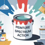 peinture spectrum action avis pot illustration bricolage