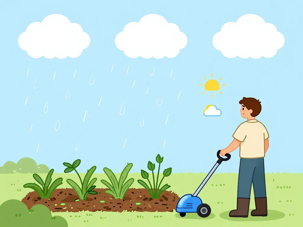 peut on mettre du désherbant quand il pleut stratégie manuelle thermique