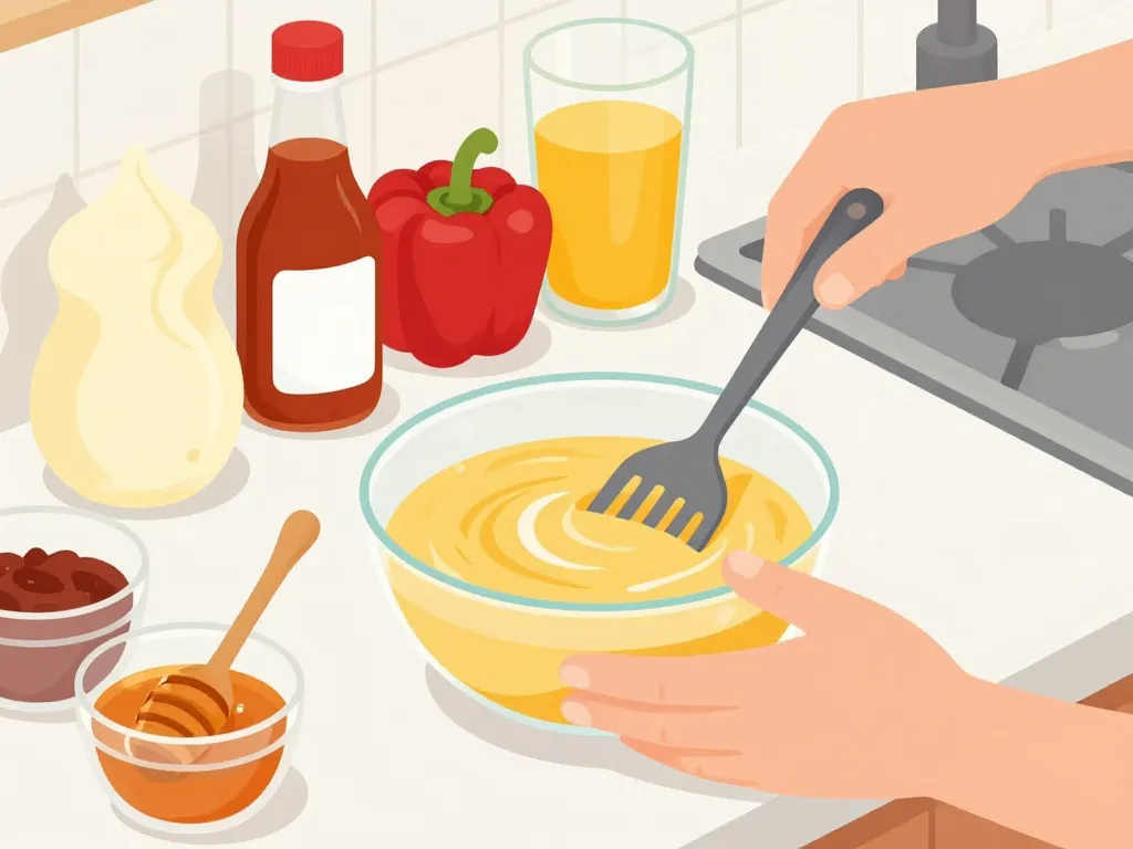 Ingrédients et étape pour sauce brasil maison