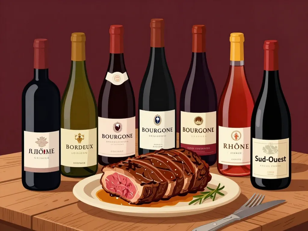 Quel vin avec cote de boeuf vins rouges france