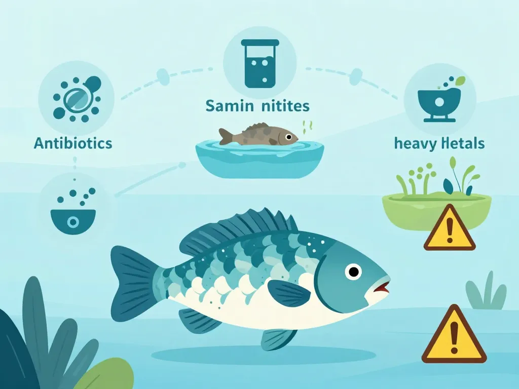 Schéma risques sanitaires tilapia interdit en France
