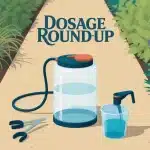 dosage roundup pulvérisateur jardin