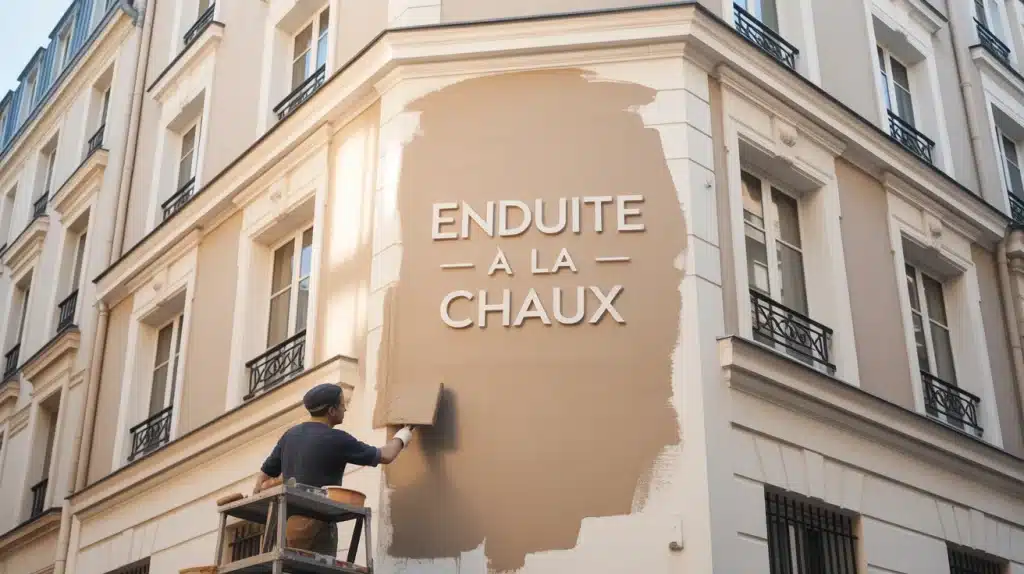 Enduits à la chaux Paris façade haussmannienne