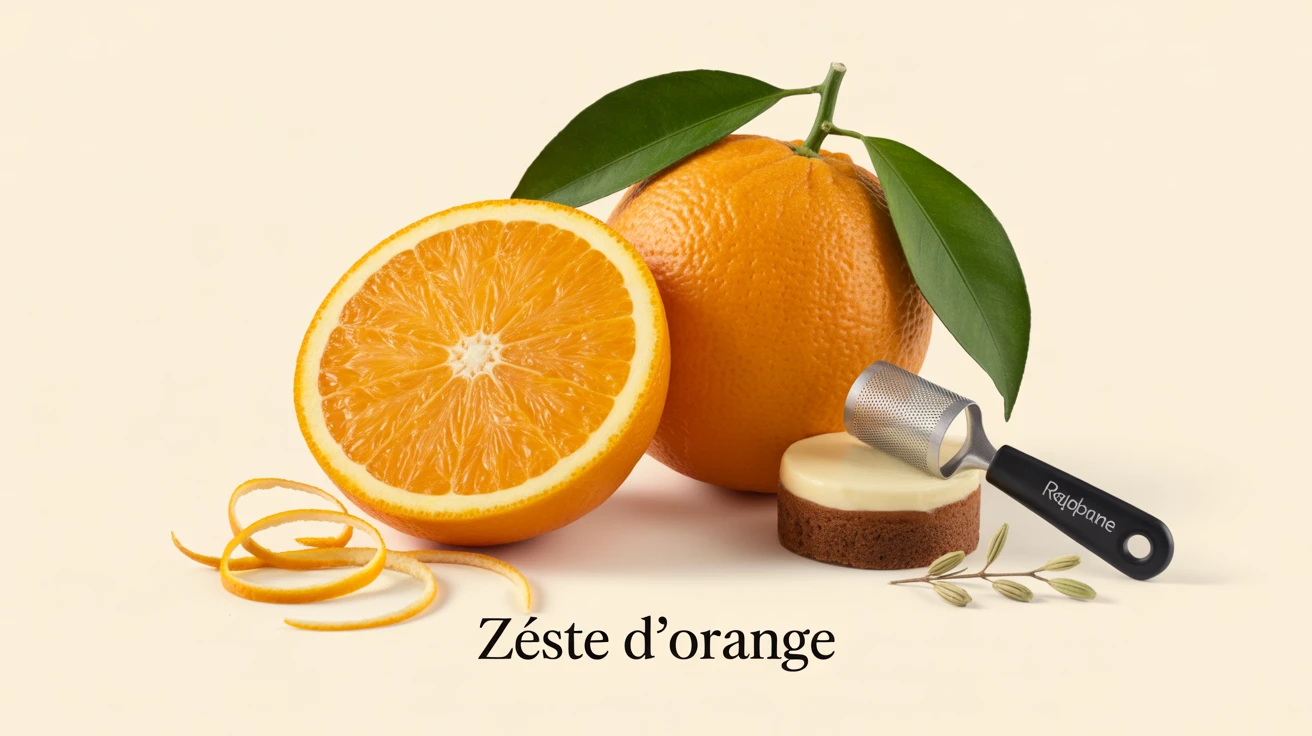 zeste d orange râpe cake pavot
