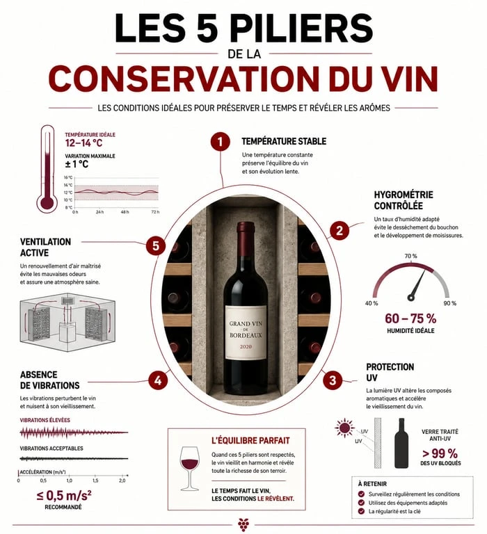 Les 5 piliers techniques pour bien choisir sa cave à vin
