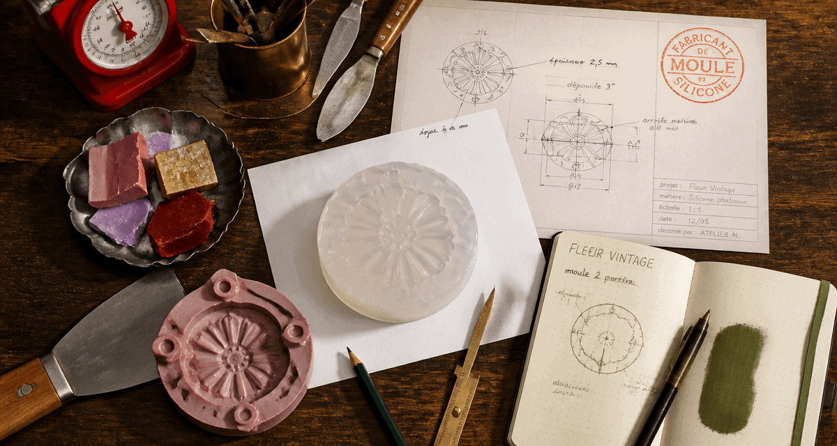 fabricant moule silicone plan de travail atelier