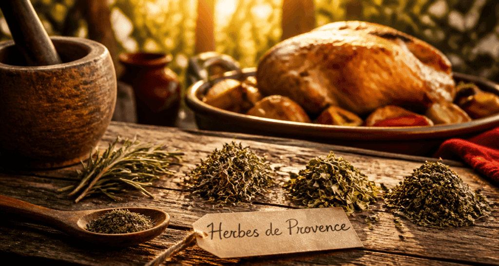 Herbes de Provence Label Rouge avec poulet rôti