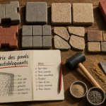 prix des paves autobloquant beton pierre outils