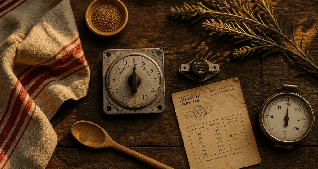 thermostat 150 degrés sur plan de travail cuisine