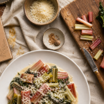 Cuisson cote de blette braisées au parmesan, texture fondante