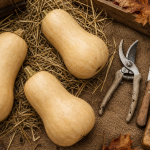 Quand cueillir les butternut : courges matures et conservation