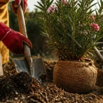 Laurier rose en pleine terre : quand transplanter et réussir la reprise